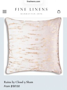 Raina by Cloud 9 Sham